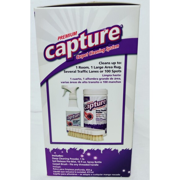 Milliken Premium "Capture" Carpet Cleaning Total Care Kit/ Old Stock- New Box - Picture 8 of 11